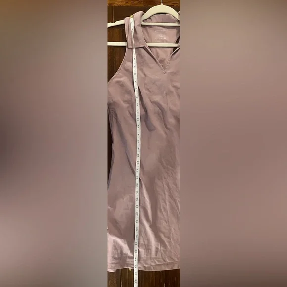 Calvin Klein Performance Mauve Tennis Pickleball Dress NWT SPF Wicking Active - Picture 8 of 10